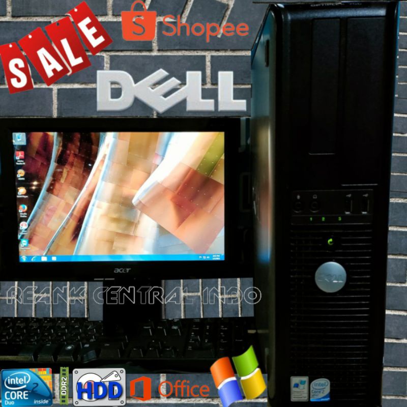 komputer dell fullset