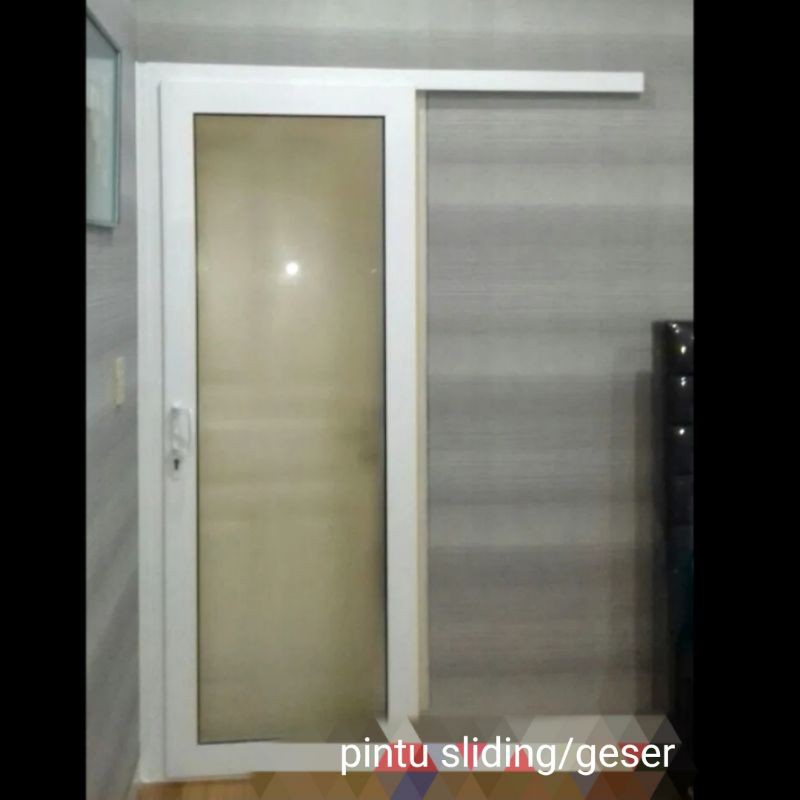 pintu sliding aluminium kaca