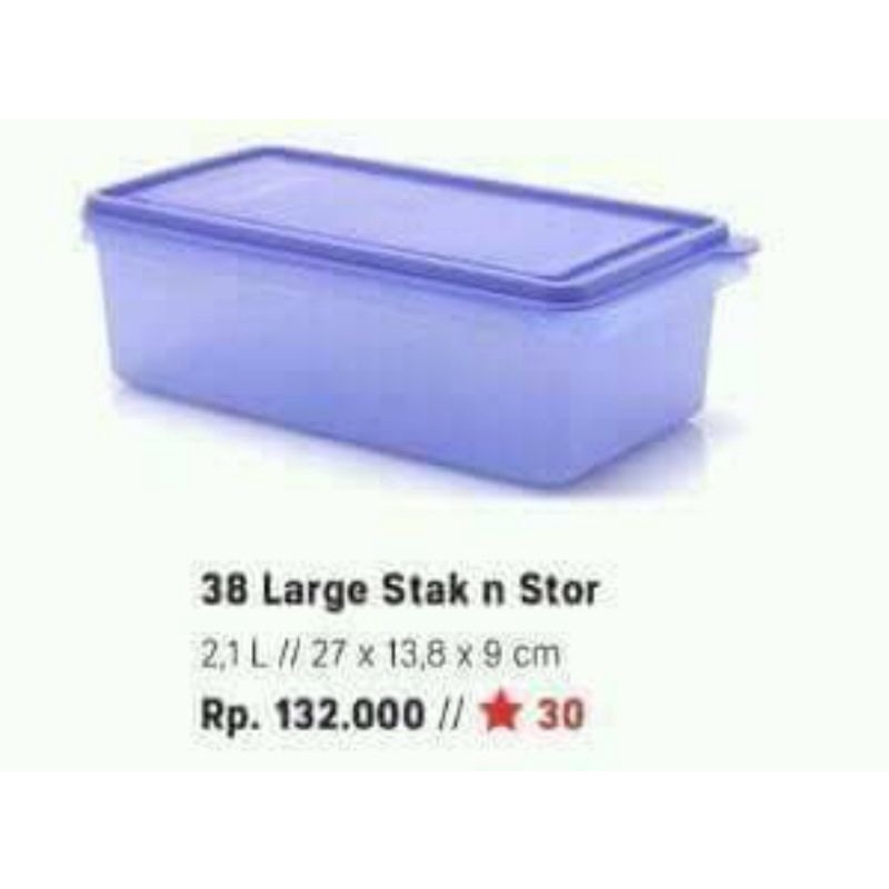 Large Stak n stor Tupperware