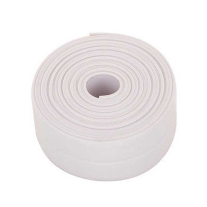 Sealing Strip Sticker PVC Dapur Kamar Mandi 3.2m 3.8cm -DL86