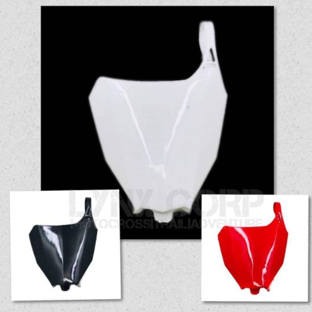 Papan nomer crf250 acerbis