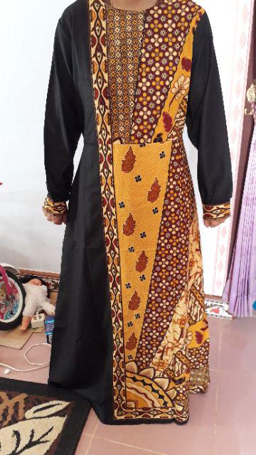 Gamis Batik Cantik Modern Trendy Cassual Original By Ninos Collection