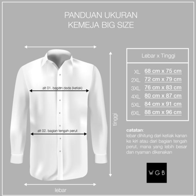 Jual Wgb Baju Koko Pendek Pria White Nile Big Size Ukuran Besar Jumbo Xxl Xxxl Murah Juni 2021 Blibli