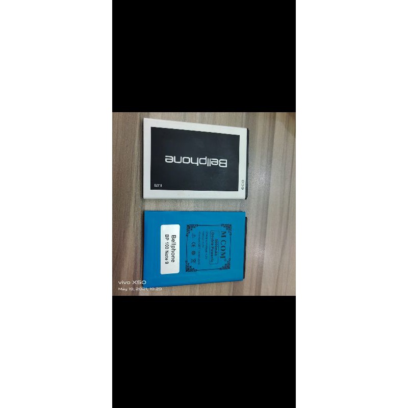 Baterai batre batrai bellphone bp100 note 9 modifikasi
