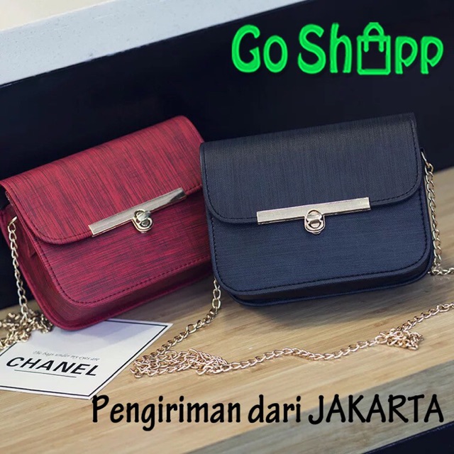 Tas Selempang Wanita Kulit PU Import Kualitas Premium - Tas Fashion Wanita Murah Import [SL04]