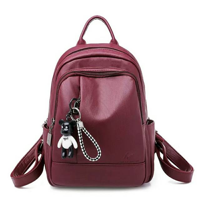 Backpack Fashion Free Boneka Tas Punggung Kulit sintesis