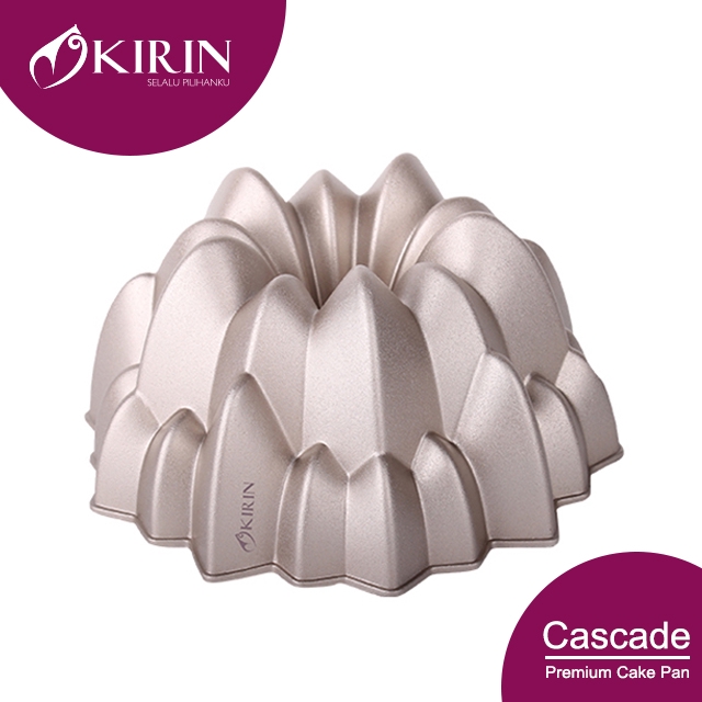 KIRIN PREMIUM CAKE PAN DIE CAST | CASCADE CHAMPAGNE GOLD