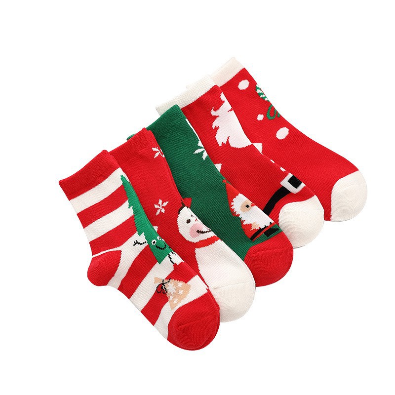 HappyOliver SUPER SNOWMAN Kaos Kaki Anak Laki Laki Perempuan 6 bulan - 3 Tahun Import Kaos kaki Natal Christmast