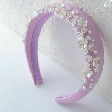 [BOOKED] Handmade Pita x Mmehuillet Snow Fleur Lilac & Fleur Pop Pearl