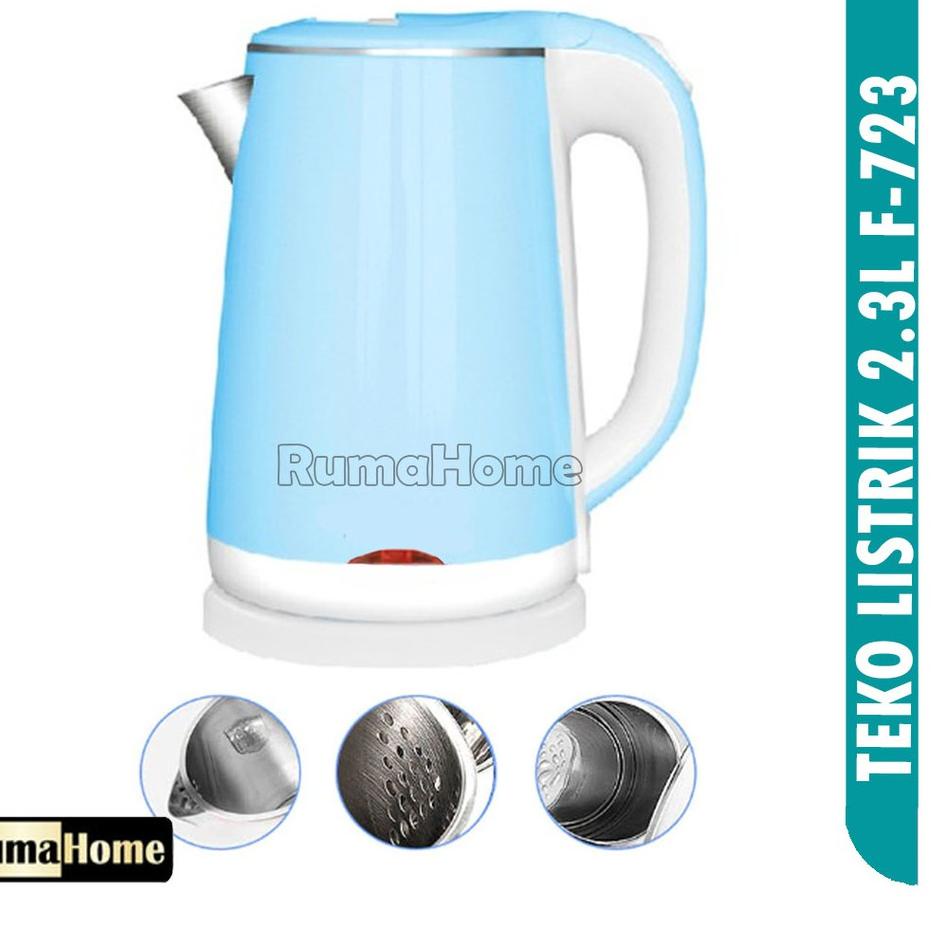 (STOK TERBATAS) Teko listrik 2,3L / pemanas air / kettle electric / Pemanas Air STAINLESS STEEL / te