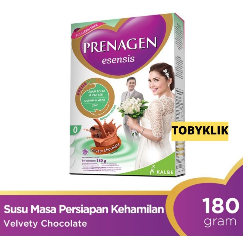 PRENAGEN ESENSIS 180gr &amp; 360gr Rasa Vanila dan Coklat