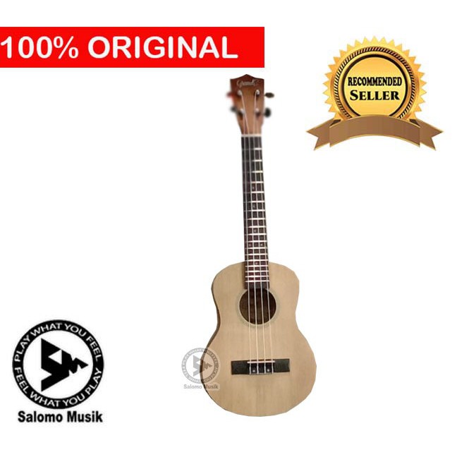 Grande Ukulele Tenor 25" Coklat Natural + Softcase