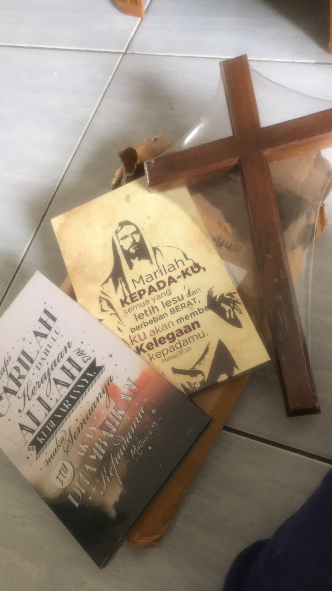 Hiasan Dinding Rohani - Matius 11: 28