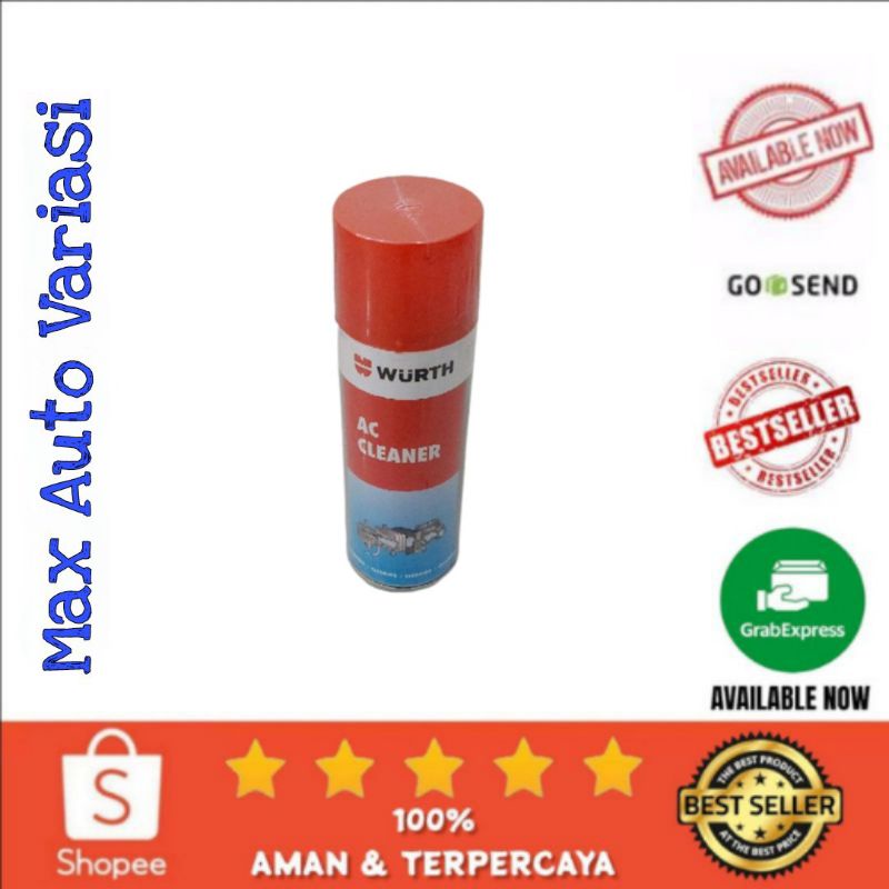 AC Cleaner WURTH 250ml Pembersih AC Mobil Rumah Anti Kuman & Bau