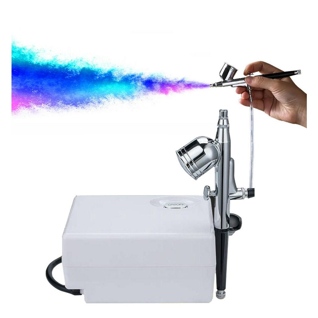 Airbrush Air Set Gravity Feed Air Brush Untuk Penyemprotan Kerajinan Manikur Tato