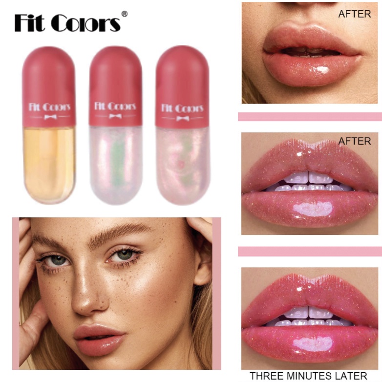 FIT COLORS Capsule Pelembab Bibir Lip Gloss Moisturising Lips XX046