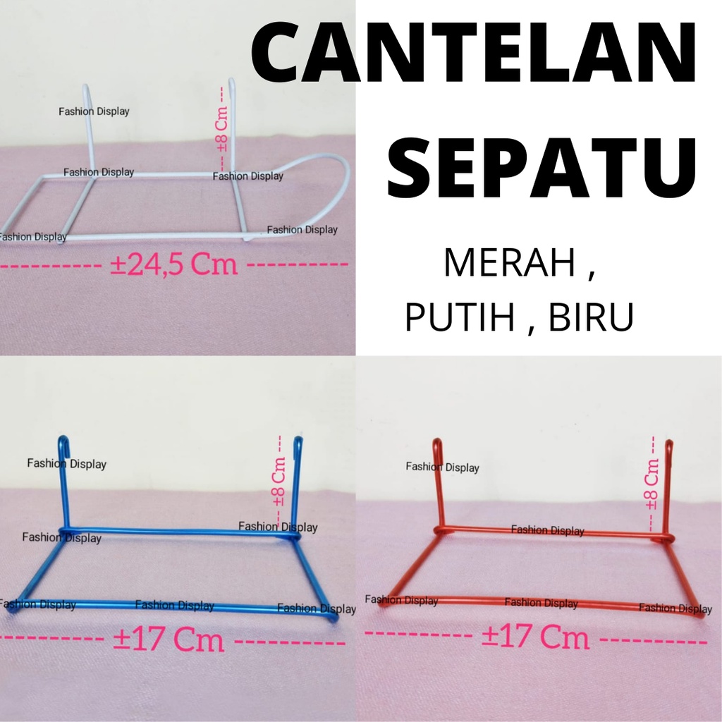 Cantelan Sepatu Sandal Cantolan Ram Hanger Sepatu Tatakan Sandal Gantungan Kaitan Sepatu(BH)