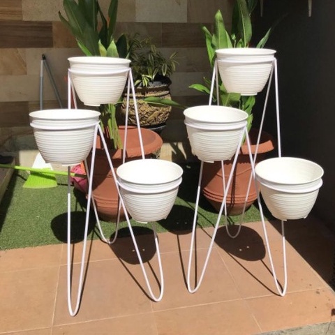 TINGGI 60CM Standing Pot 3in1 / POT DUDUK 3 LUBANG