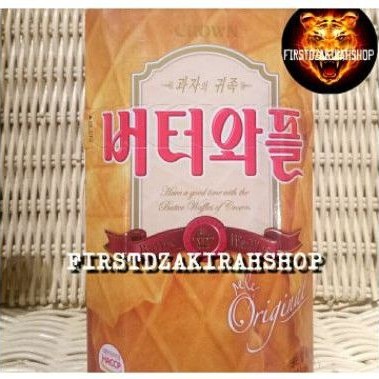 

Crown waffle butter waffle 135gr(5pcs x27gr)