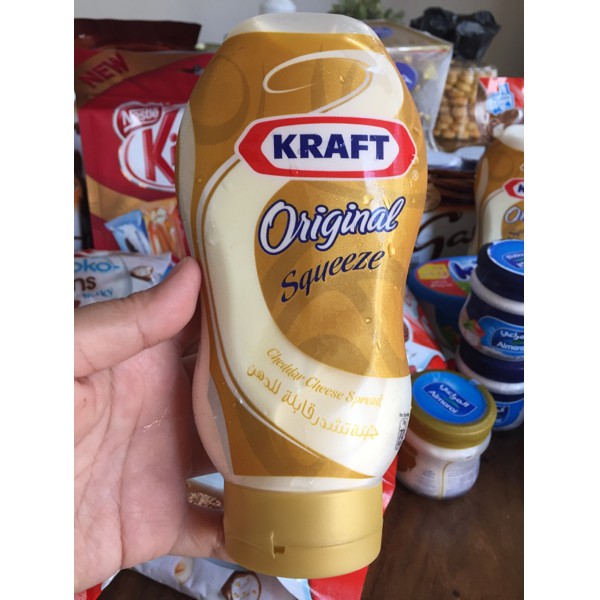 TERMURAH  keju kraft squeeze, cheddar cheese, keju spread, 440gr, KETOFY, KETOFRIENDLY