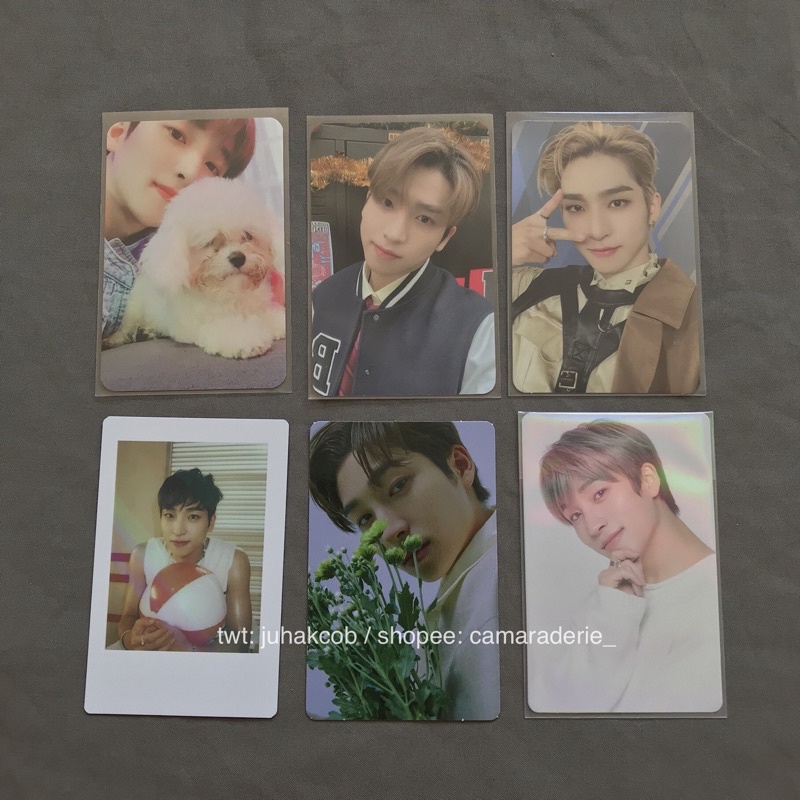 The Boyz Sangyeon Photocards ( md06 wd3 chrismassy kingdom dazed )