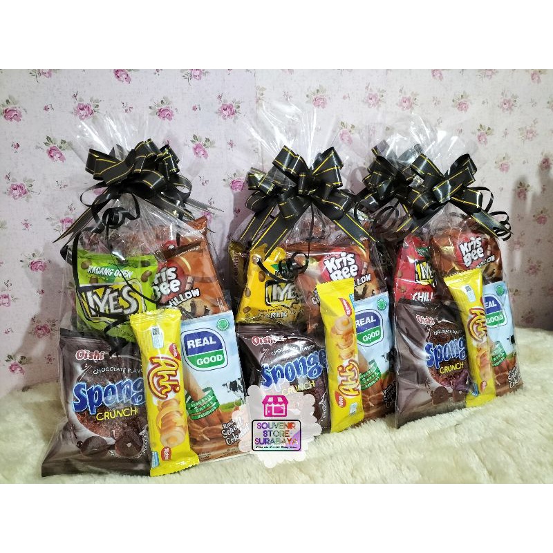 Bingkisan ulang tahun MINI / Snack ultah goceng / paket snack ultah murah / hampers ultah murah