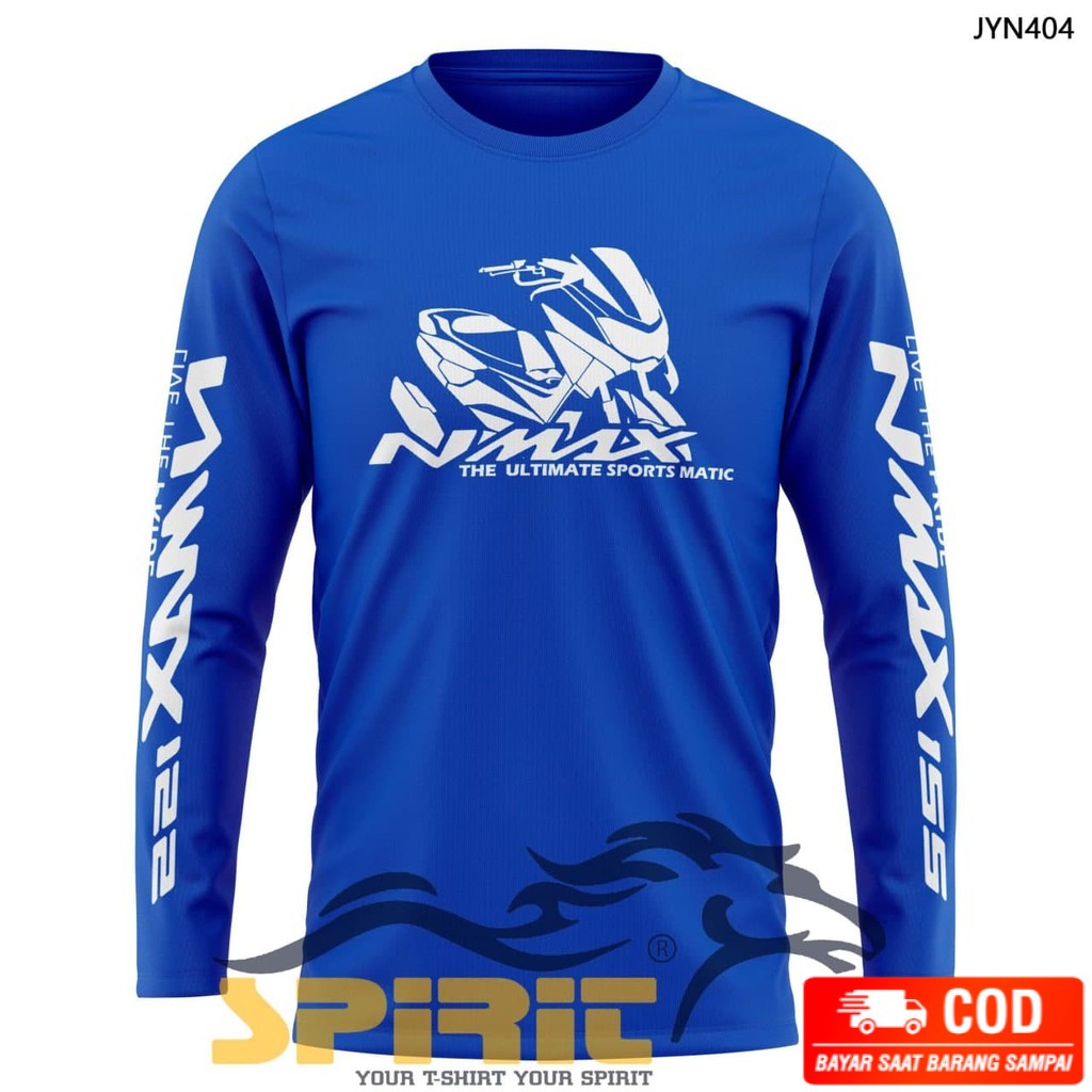 BISA COD kaos Atasan New Nmax 2020 Pakaian Panjang Pria Distro Jumbo Murah Big