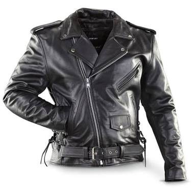 DISKON JAKET KULIT MOTOR ROCK N ROLL PRIA ASLI KULIT DOMBA KUALITAS SUPER BL CC-10