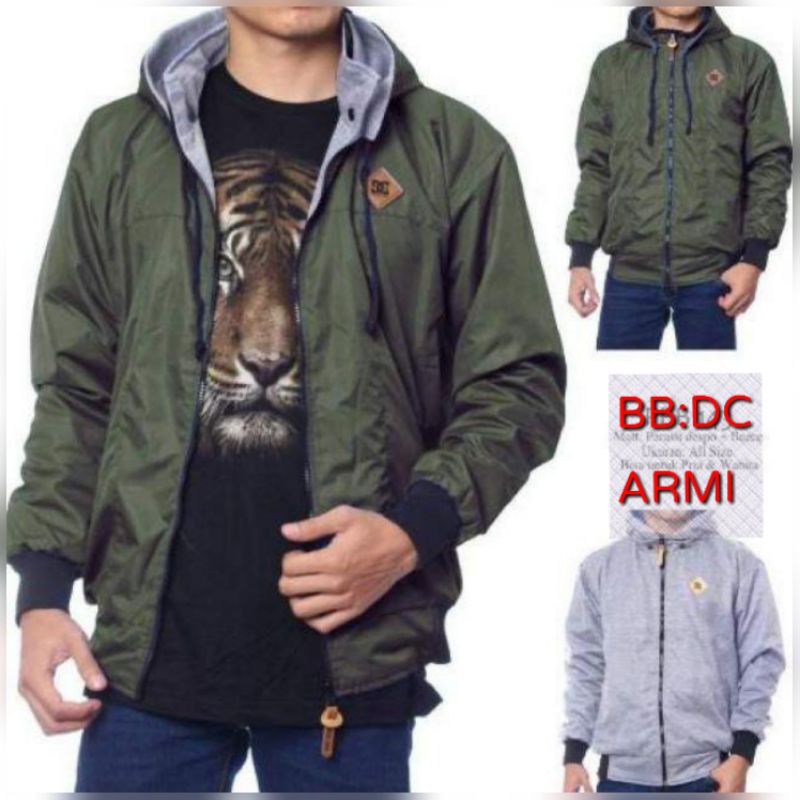 jaket:perasut bolak balik:cewe/cowo