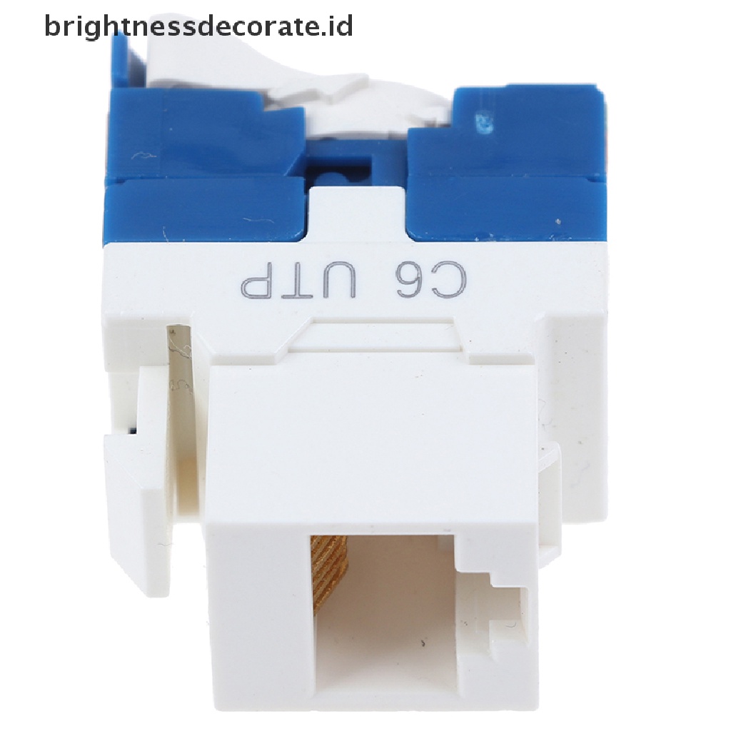 (Birth) 1pc Modul Informasi Jaringan Cat6 Rj45 Untuk Komputer