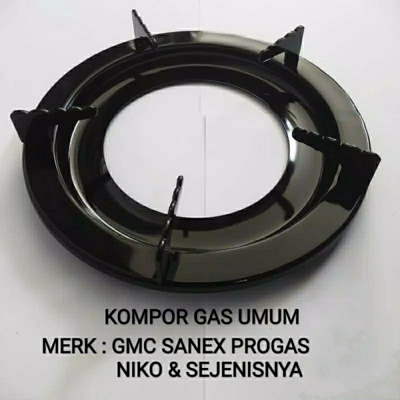 TATAKAN KOMPOR 5 KAKI . Nampan Dudukan Tungku Kompor Gas Bulat Multi  , GMC , Progas ,  Sanex DLL