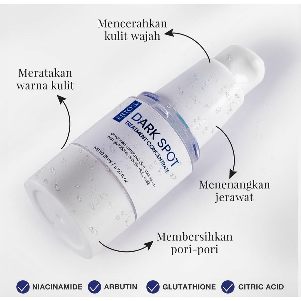 [ORI] Dark Spot Treatment Concentrate | Serum Whitening Agent Membasmi Flek Hitam di Wajah