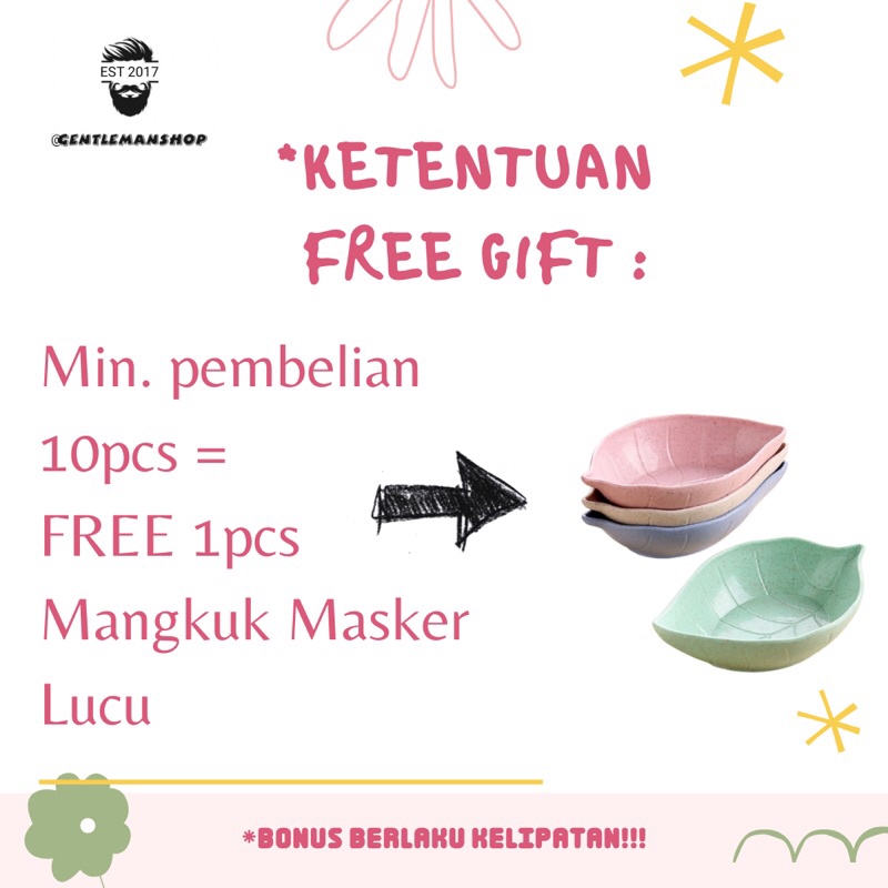 [FREE GIFT BERLAKU KELIPATAN] Lea Gloria Travel Size 10gr - Masker Lea Gloria