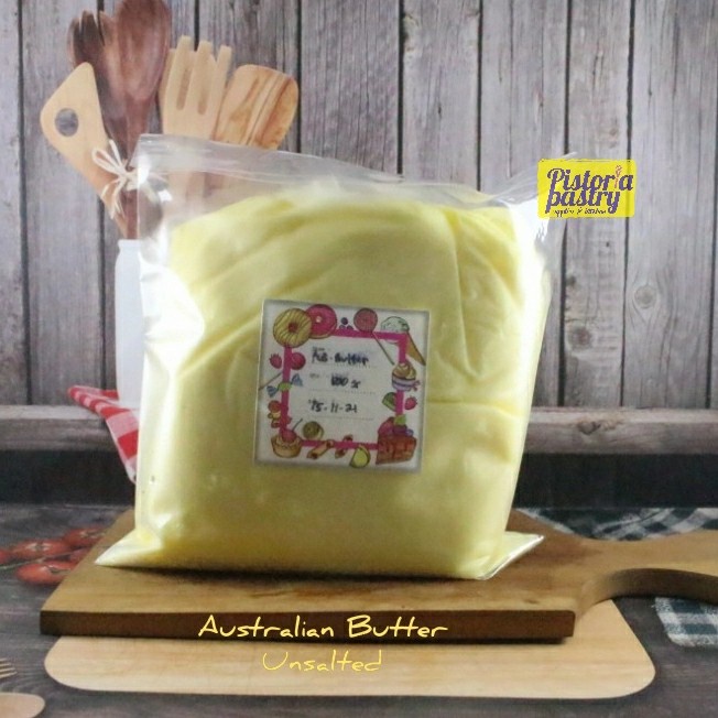 

butter-mentega- australian butter unsalted (repack) -mentega-butter.
