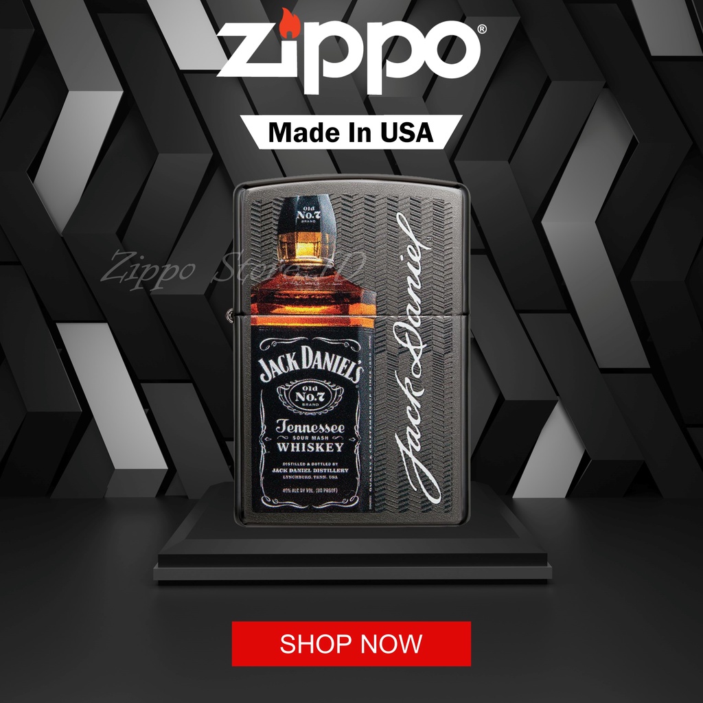 Korek Zippo Original Jack Daniel's 49321 Made In USA