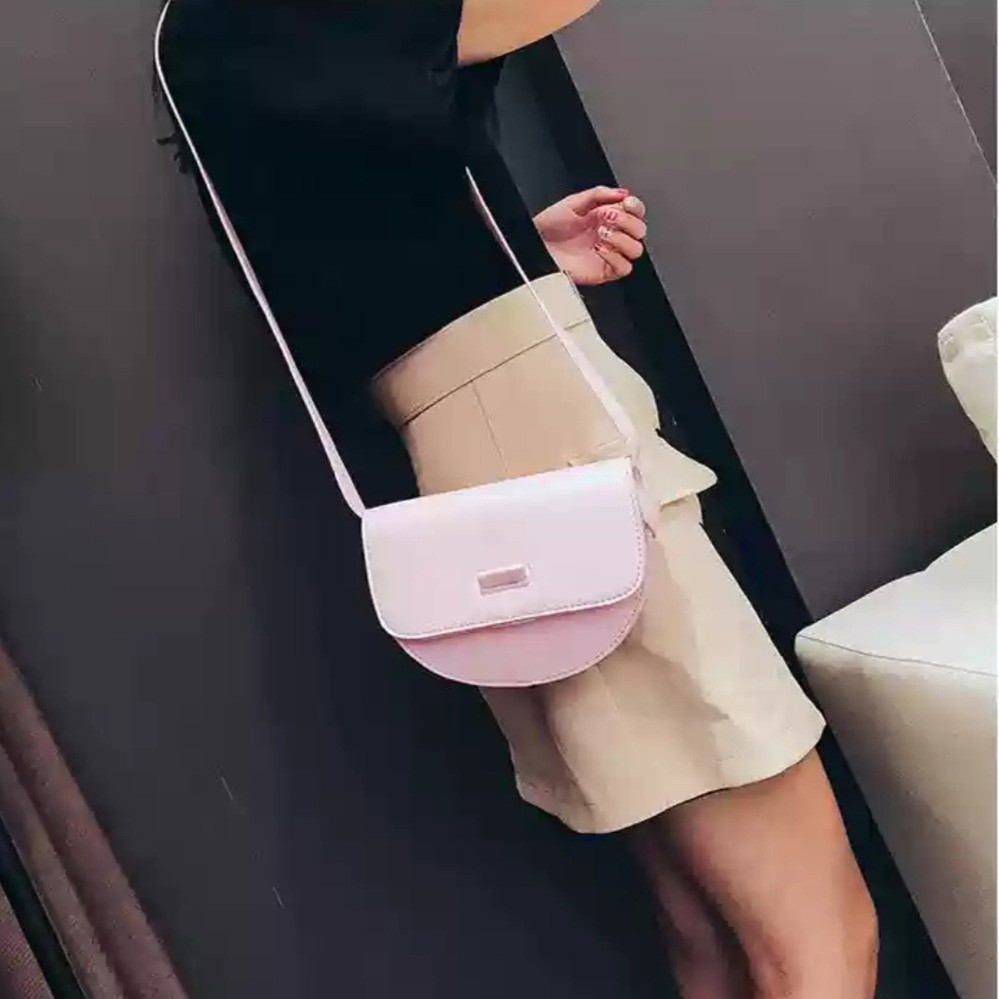 tas wanita pinggang import murah fashion lucu slingbag cewek kulit pu terbaru2020