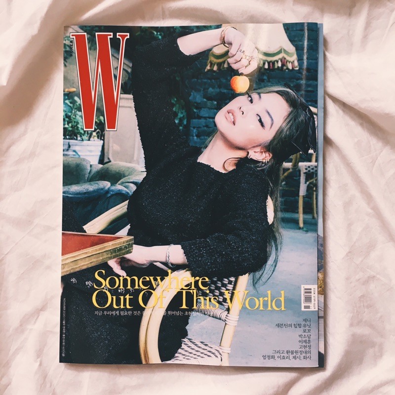 READY W KOREA MAGAZINE JENNIE NOVEMBER 2020 MAJALAH BLACKPINK