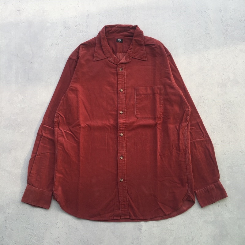 uniqlo corduroy shirt