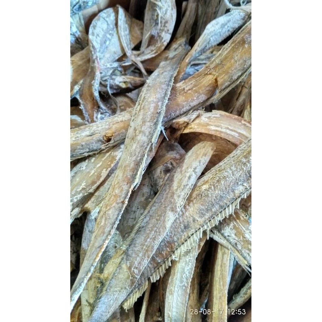 ikan asin layur 100gr / Ikan Asin Layur ukuran besar/sedang 100gr