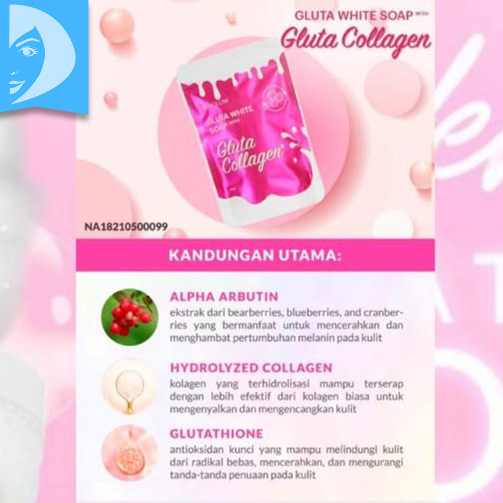 Ms Glow Gluta White Soap Sabun Pemutih Badan MsGlow Whitening Soap / Sabun Mandi Ms Glow Gluta Soap