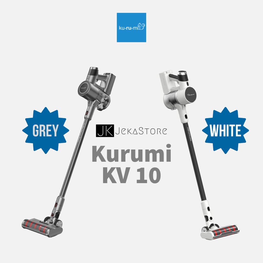 Kurumi KV 10 Powerful Cordless Stick Vacuum Cleaner Power Drive Mop Head / Kurumi KV-10 Stick Vacuum