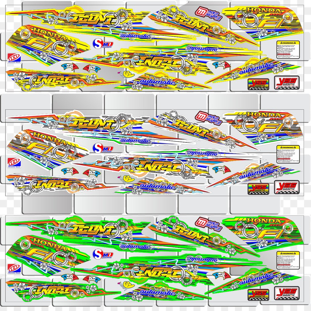 STRIPING VARIASI BEAT 2020 THAILOOK