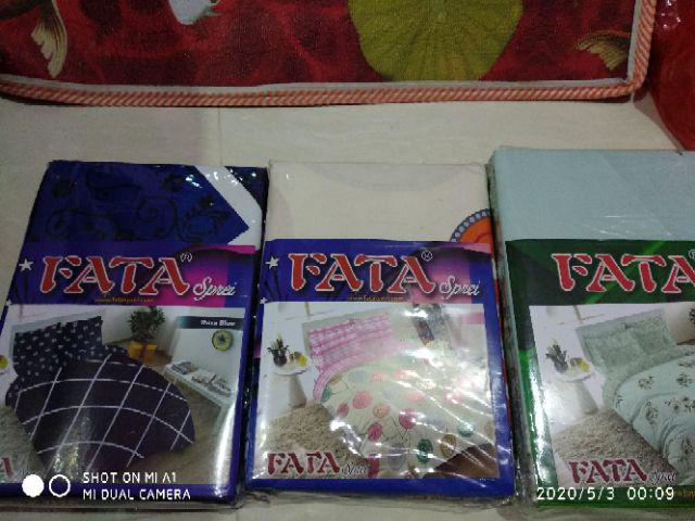 Fata - Sprei Motif Ibiza Blue Ukuran 120x200