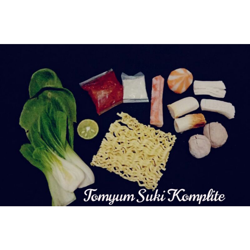 

tomyum suki komplit