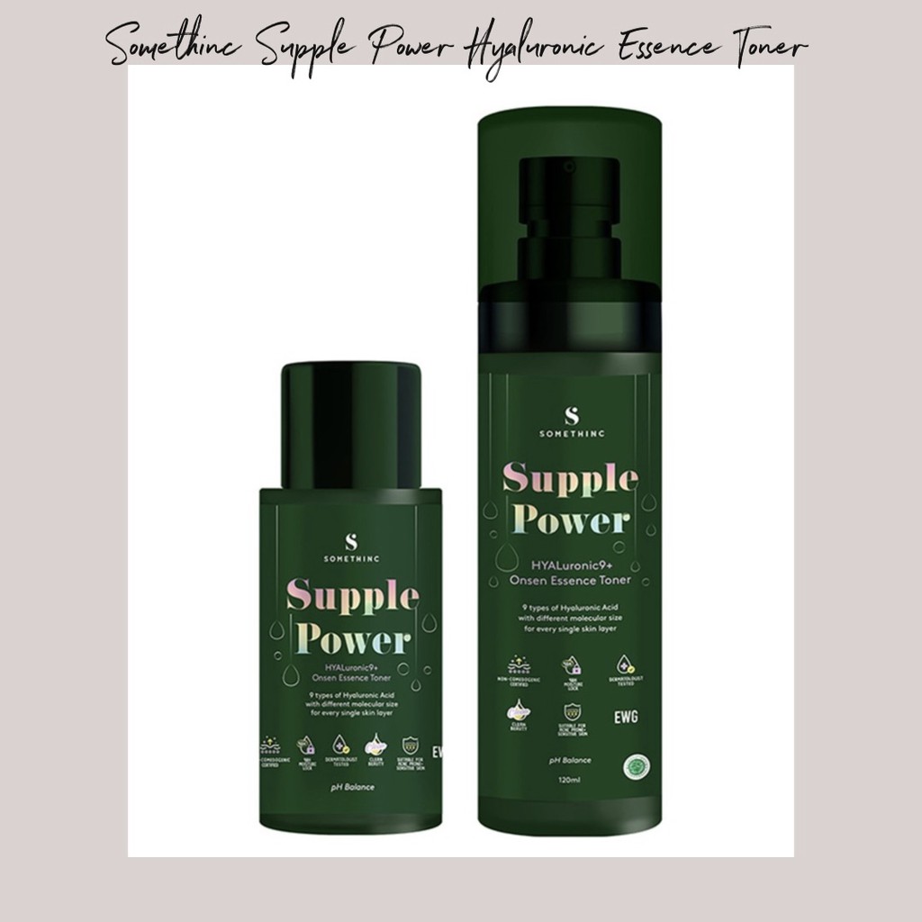 Somethinc Supple Power Hyaluronic9+ Onsen Essence Toner