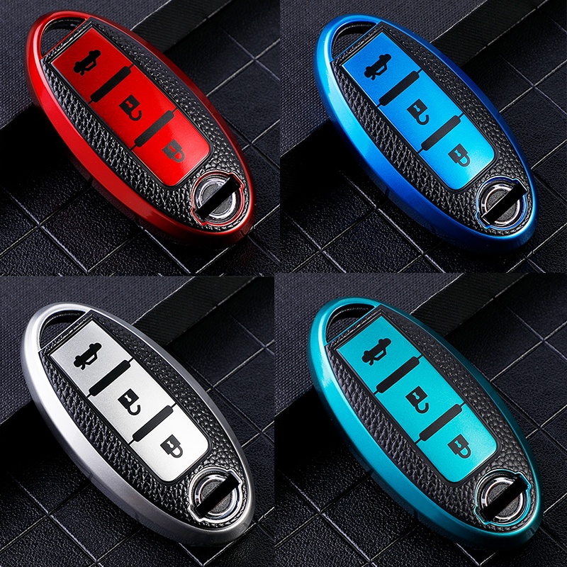 Casing Kunci Remote Mobil Bahan Tpu Anti Gores Untuk Nissan Almera Grand Livina