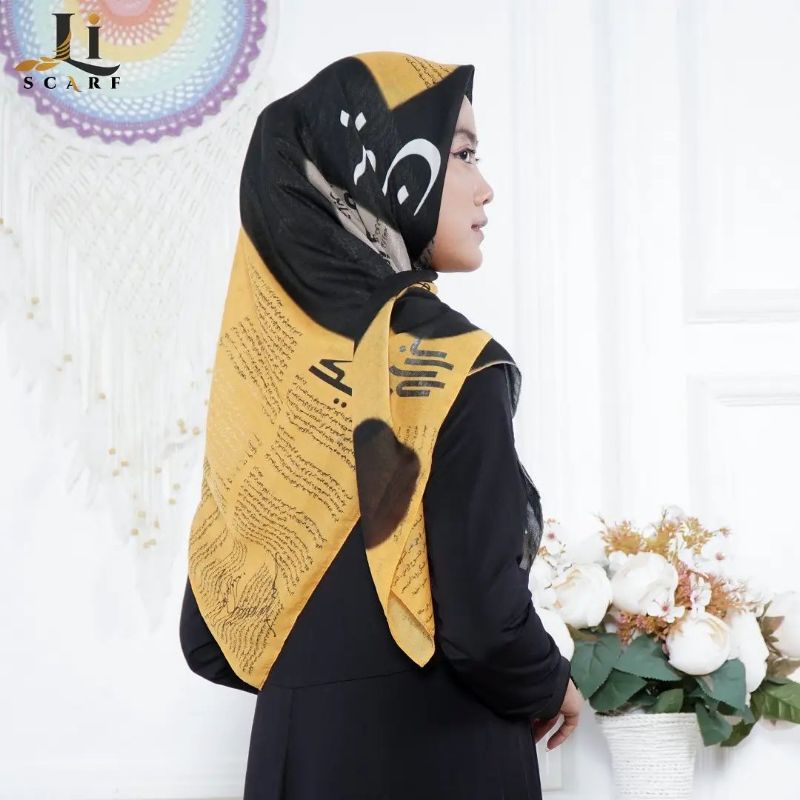 original li scarf simple scratch scarf