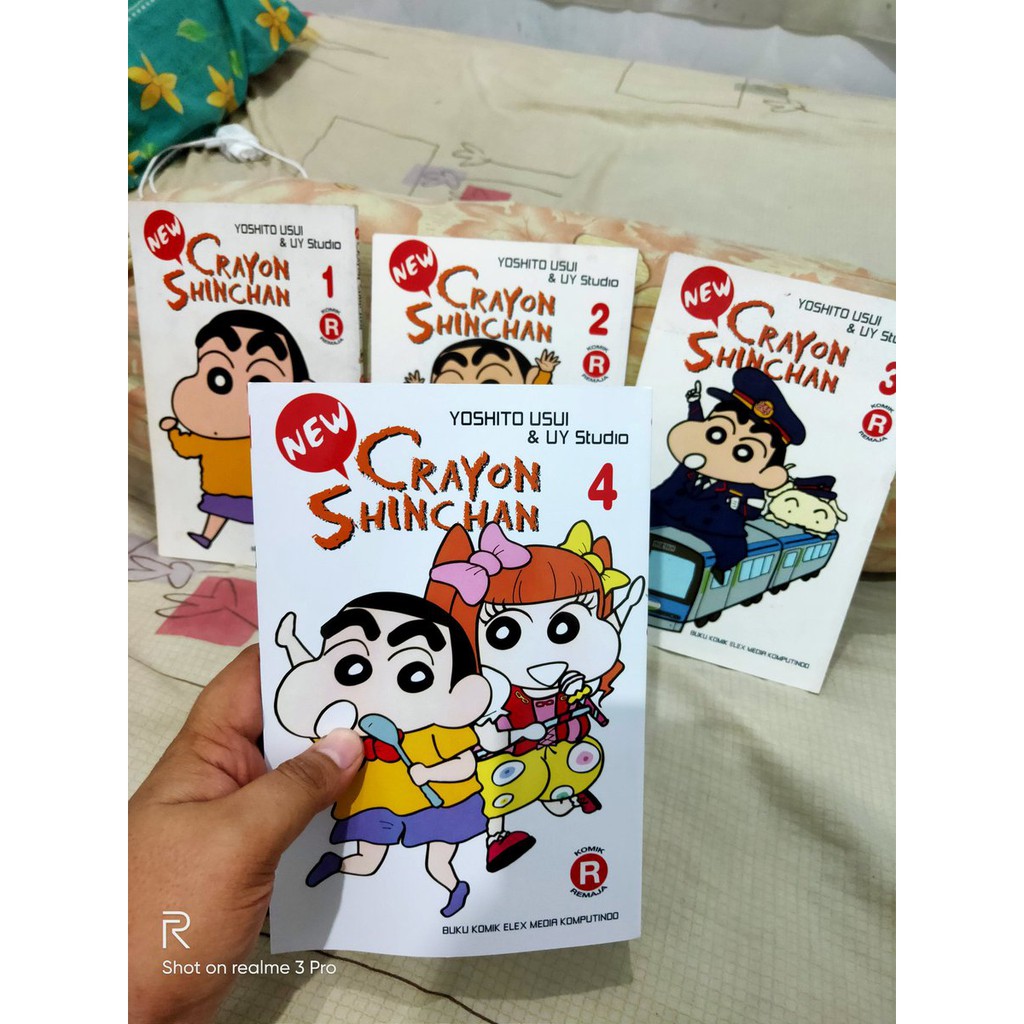 SERI KOMIK NEW CRAYON SHINCHAN 1/2 /3 / 7 / 8 / 9 INVASION ALIEN SHI / FAST ASLEEP / KUNG FU BOY