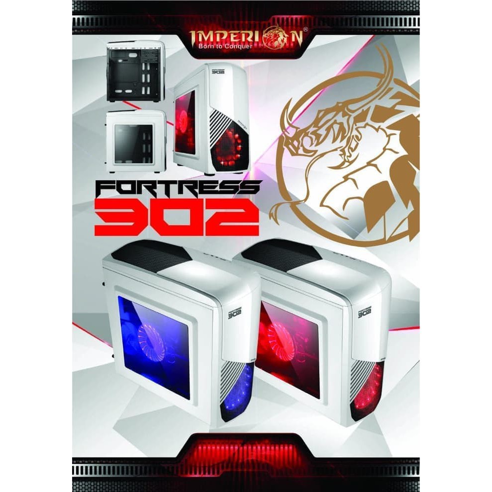 CASING GAMING IMPERION FORTRESS CG-302