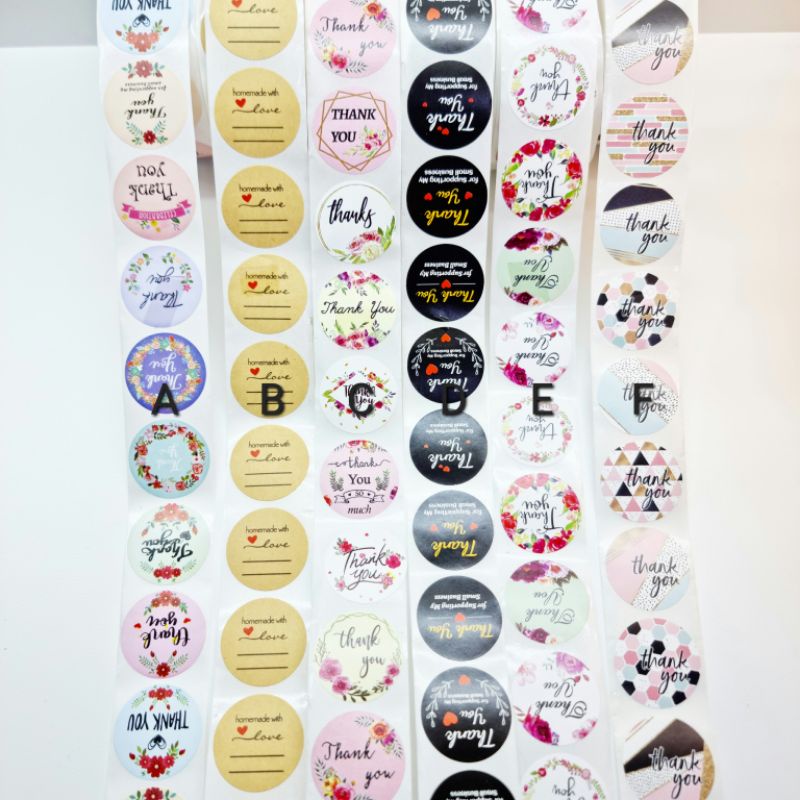 

STIKER MINI THANKYOU / ROLL